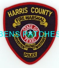 TEXAS,A,HARRIS COUNTY FIRE MARSHAL POLICE 1